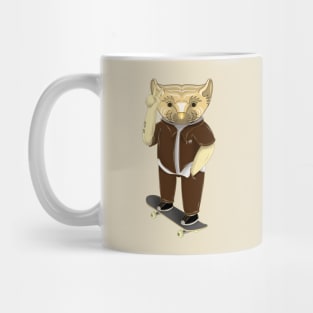 skateboarder pine marten Mug